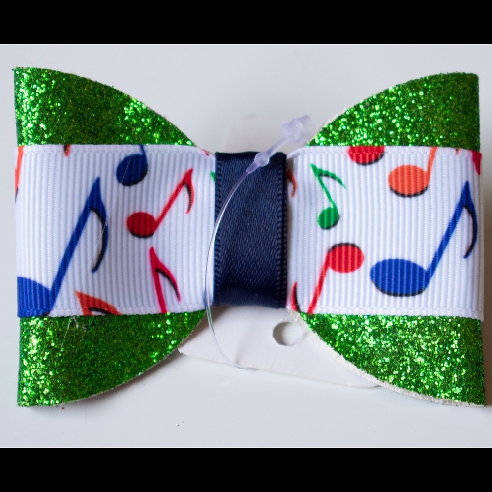 Music notes bow